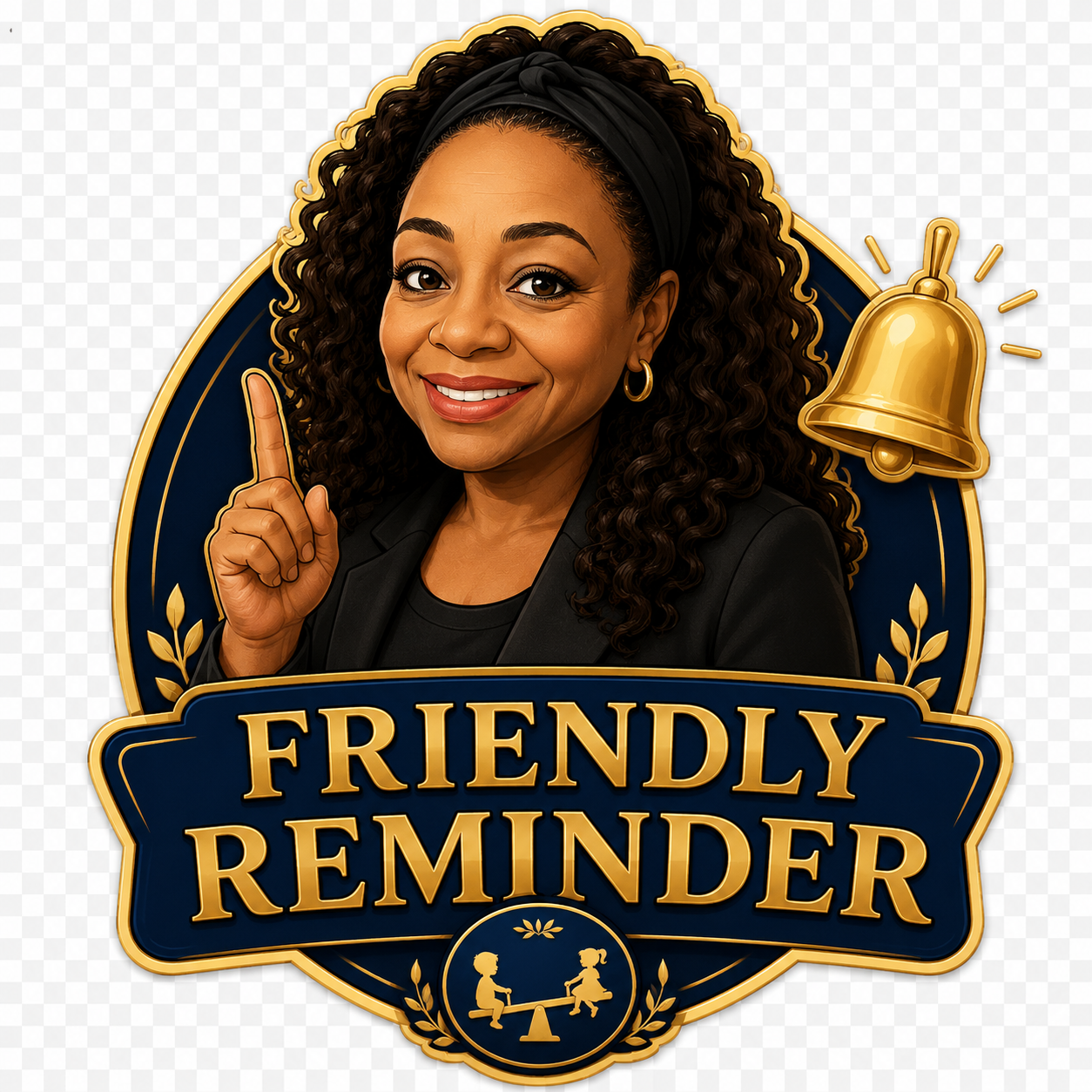 Official Tambra Tinysteps Friendly Reminder sticker