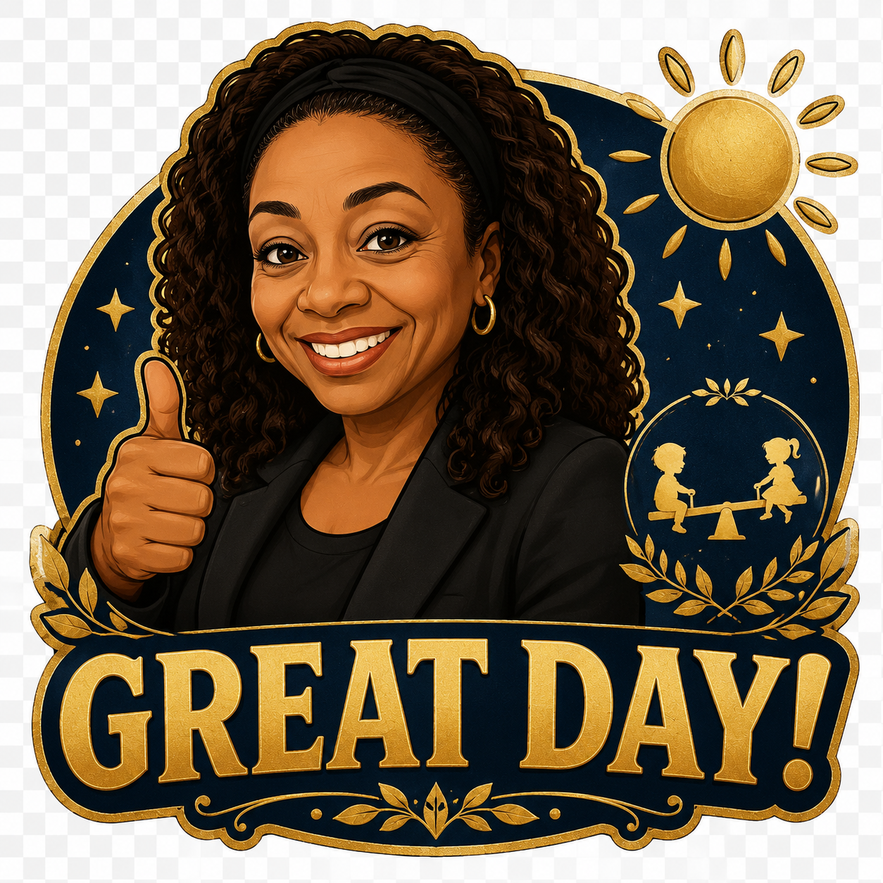 Official Tambra Tinysteps Great Day sticker